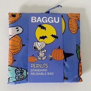 Pumpkin Patch Standard Size BAGGU x Peanuts Reusable Bag NWT